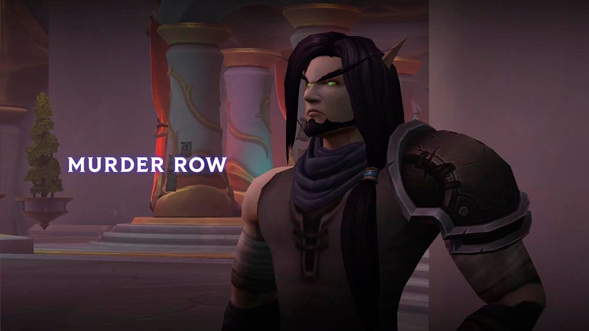 Murder Row the new dungeon in WoW Midnight.