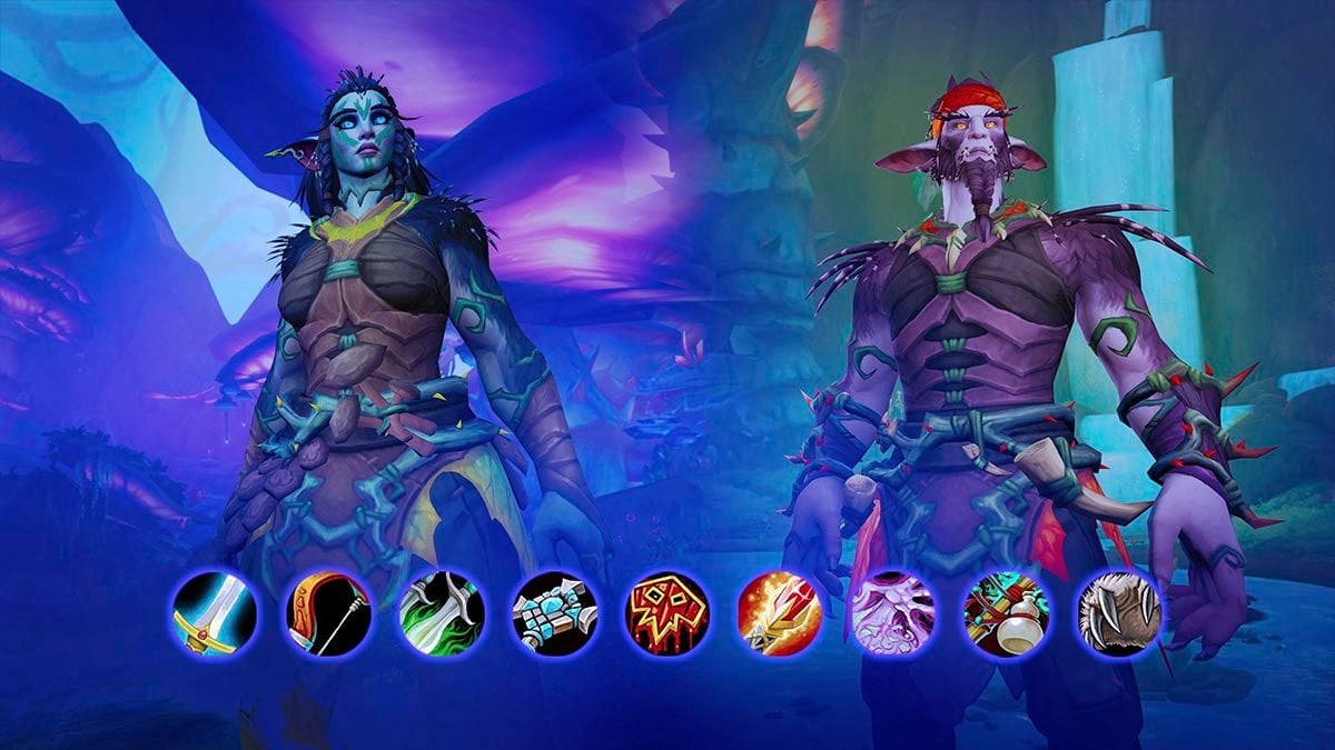 Haranir classes in WoW Midnight.