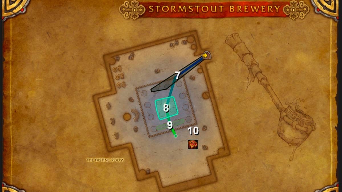 Stormstout Brewery route for Challenge Mode in MoP Classic.