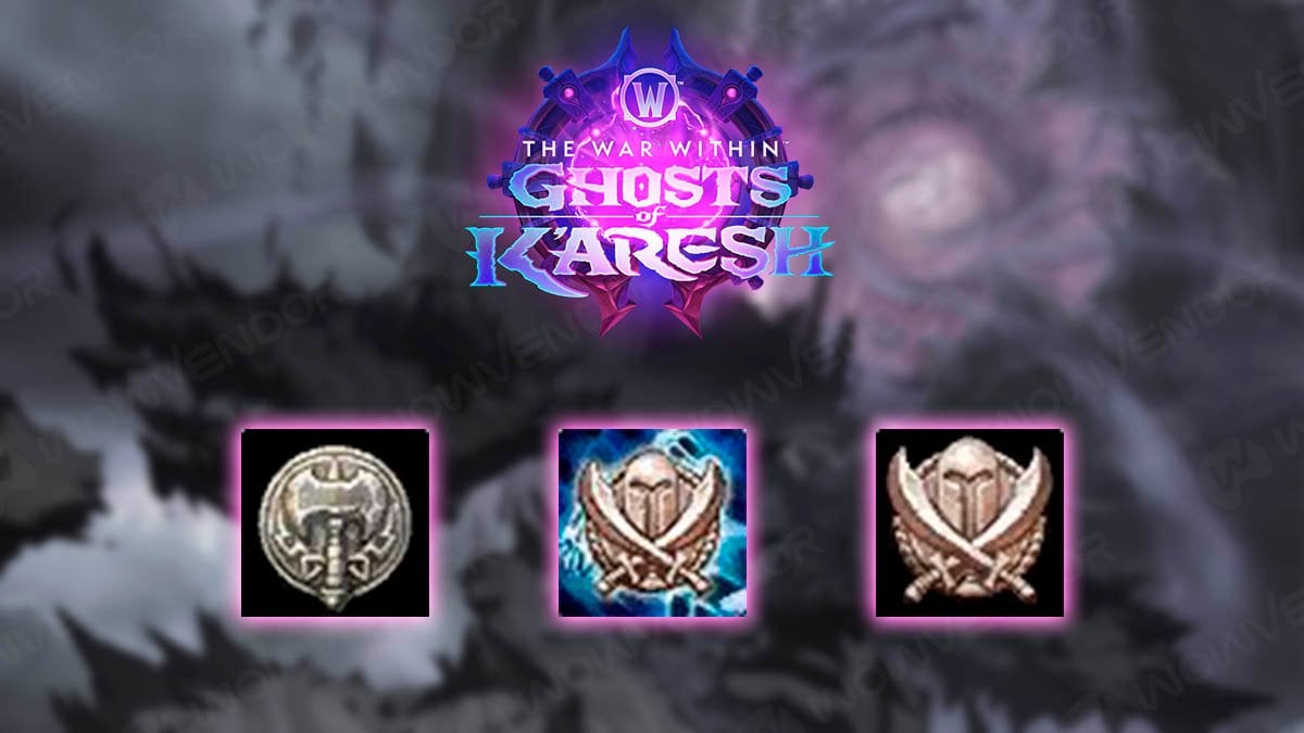 Mythic Keystone achievements in Season 3 The War Within.