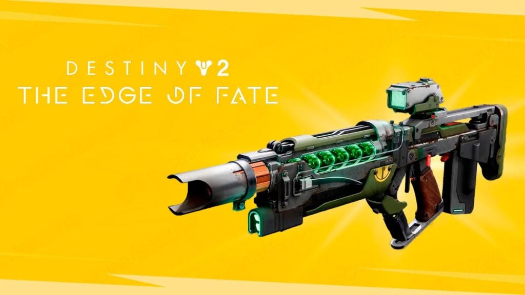 New Malpais Exotic Destiny 2 Pulse Rifle Ash and Iron Edge of Fate.