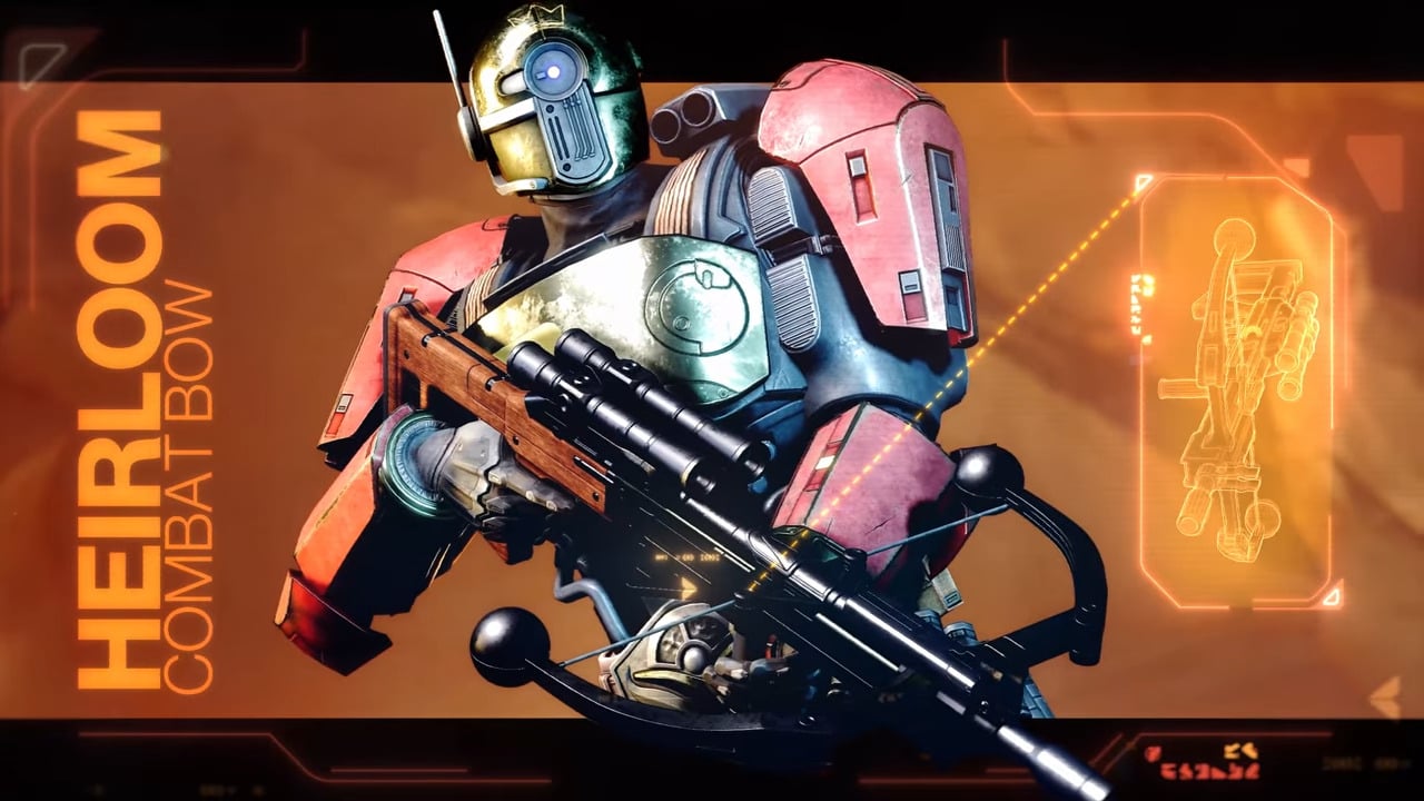 Destiny 2 Renegades: Heirloom weapon preview image.