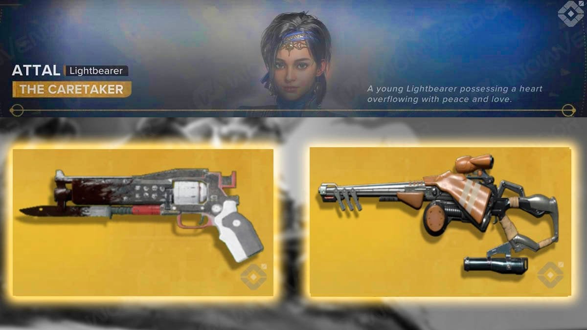 Attal best weapons Destiny Rising.