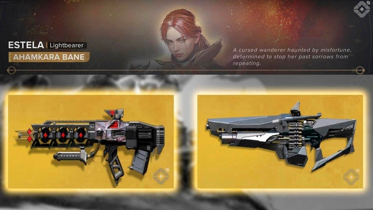 Estela best weapons in Destin Rising.