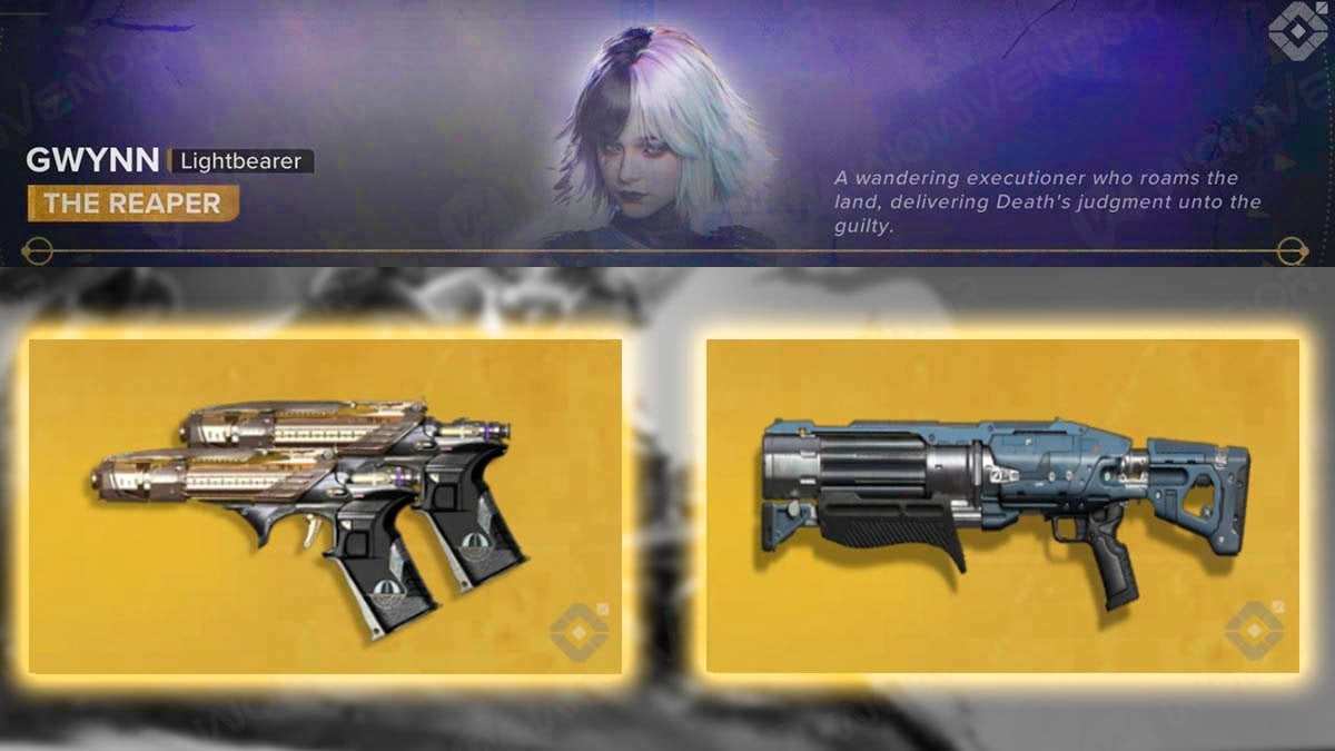Gwynn best weapons Destiny Rising.