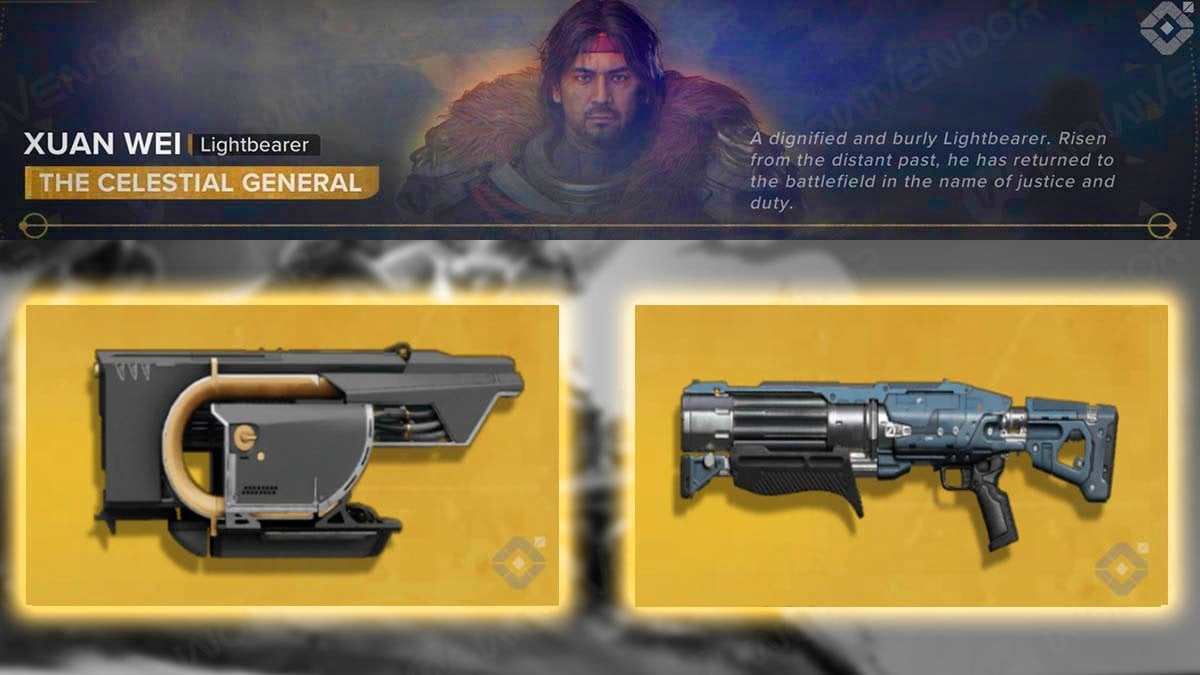 Xuan Wei best weapons Destiny Rising.