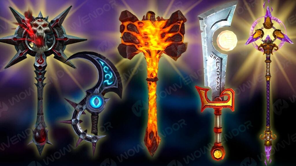 Legion Remix Artifact weapons appearance.