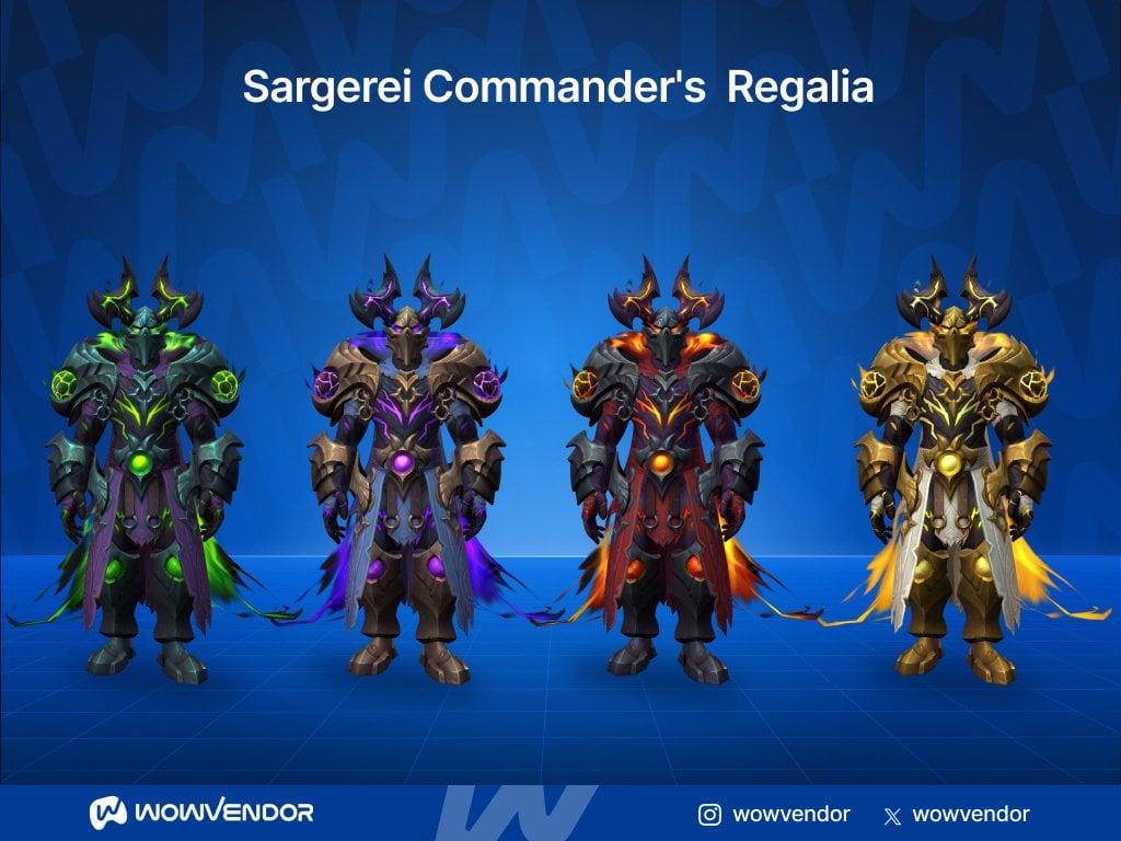 Sargerei Commander's Regalia