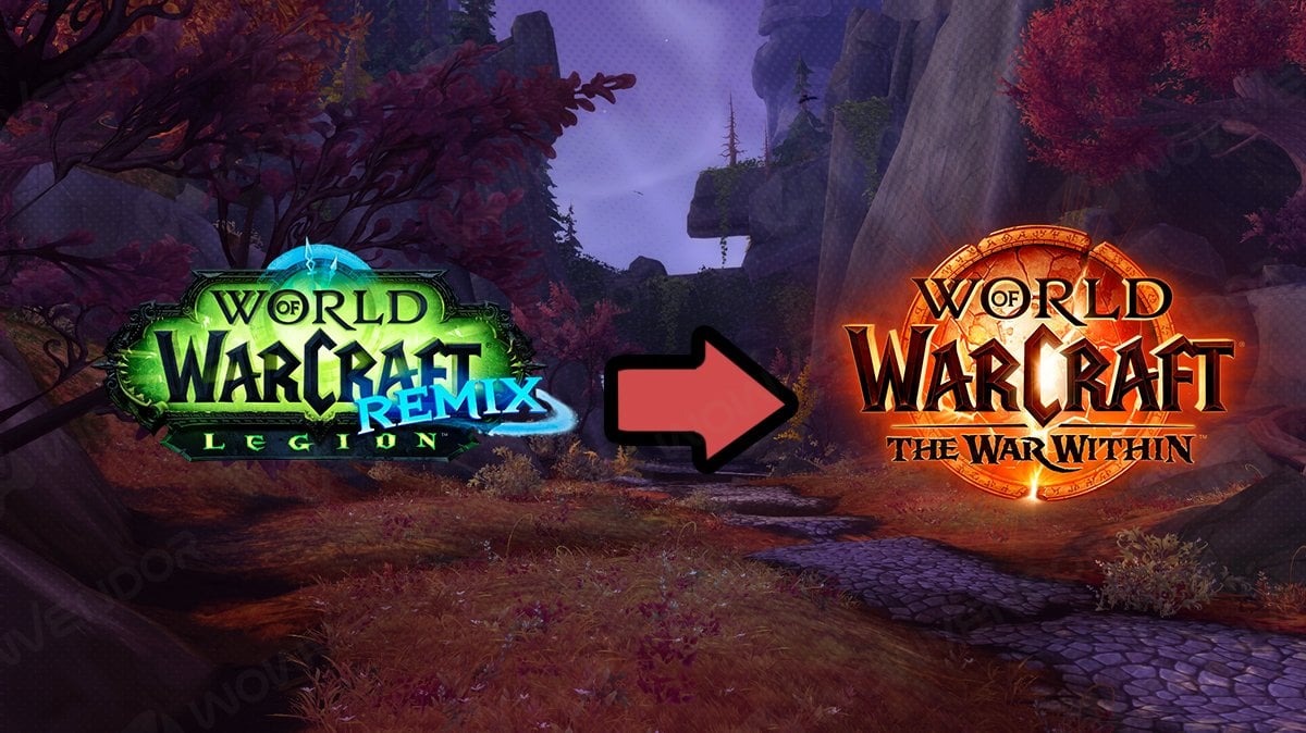 Legion Remix character transfer image showcase.