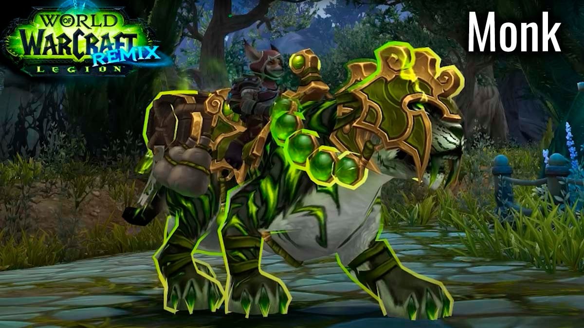 Legion Remix Monk class mount.