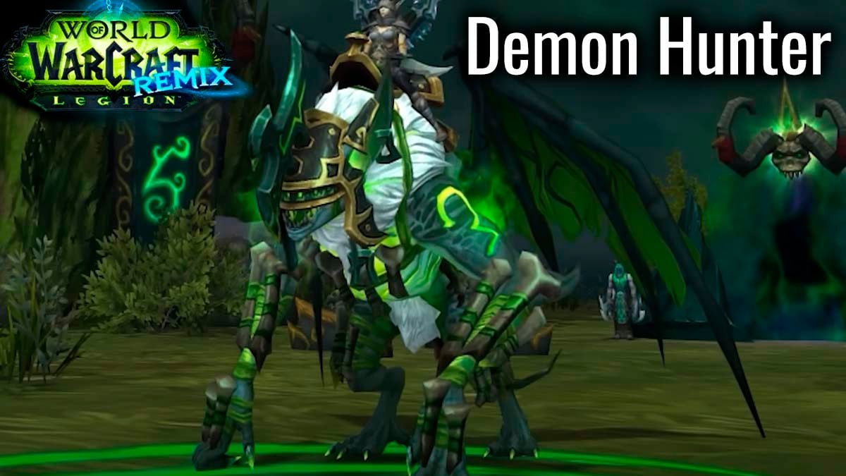 Legion Remix DH class mount.