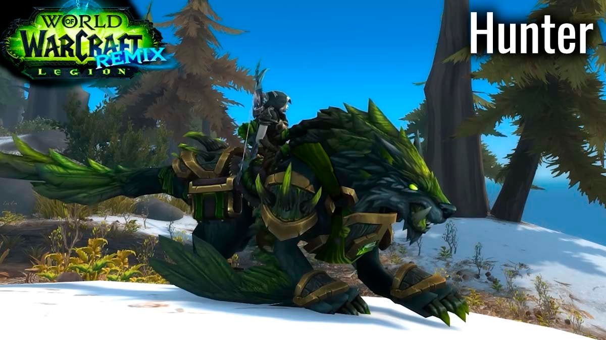 Legion Remix Hunter class mount.
