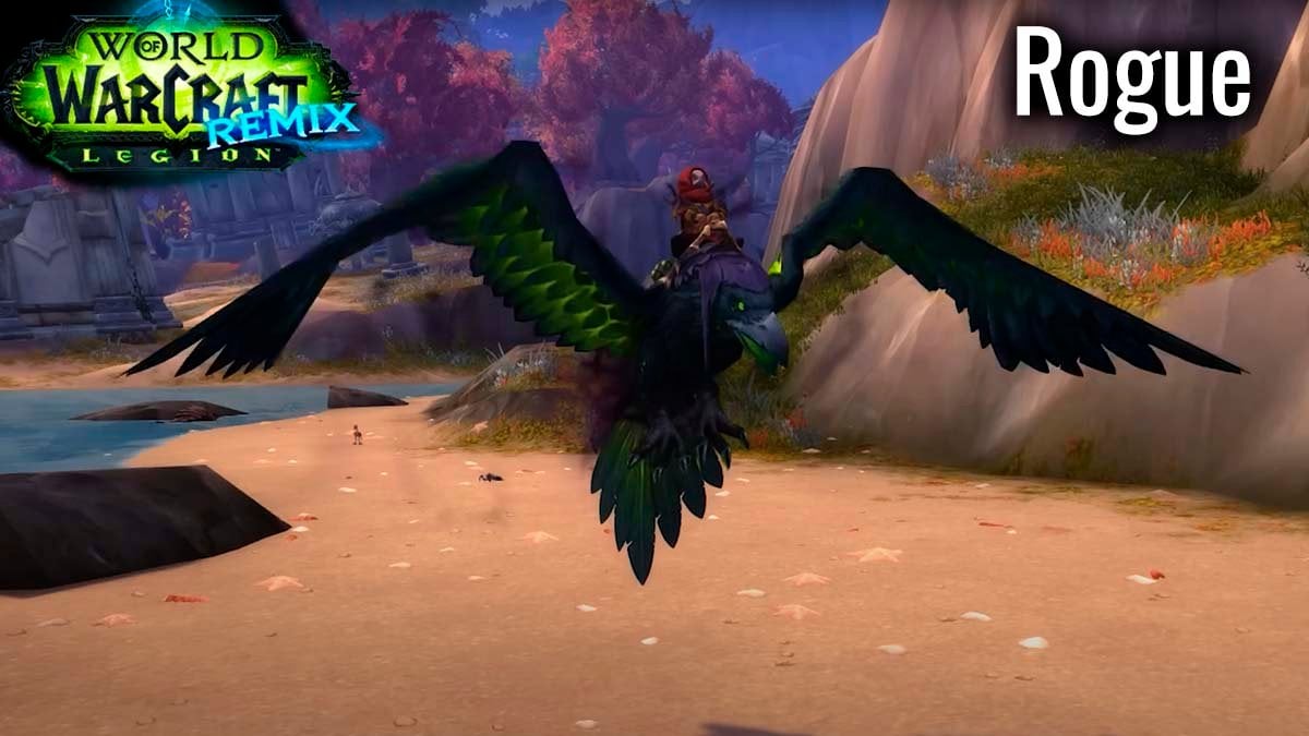 Legion Remix Rogue class mount.
