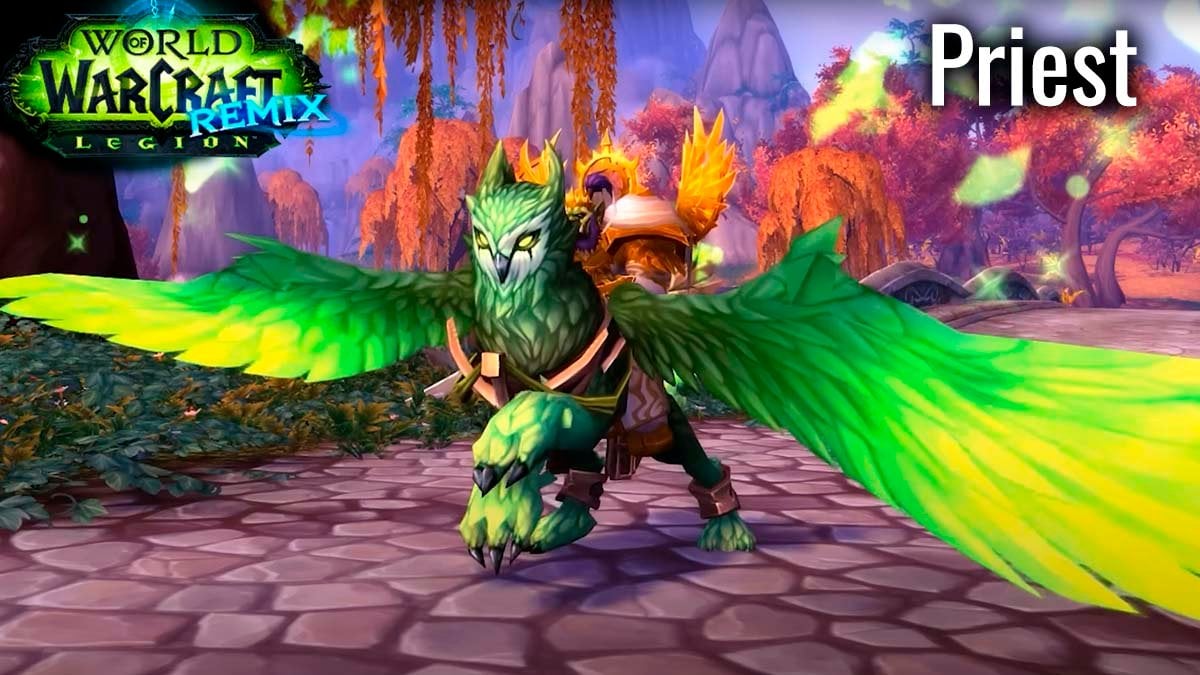 Legion Remix Paladin class mount.