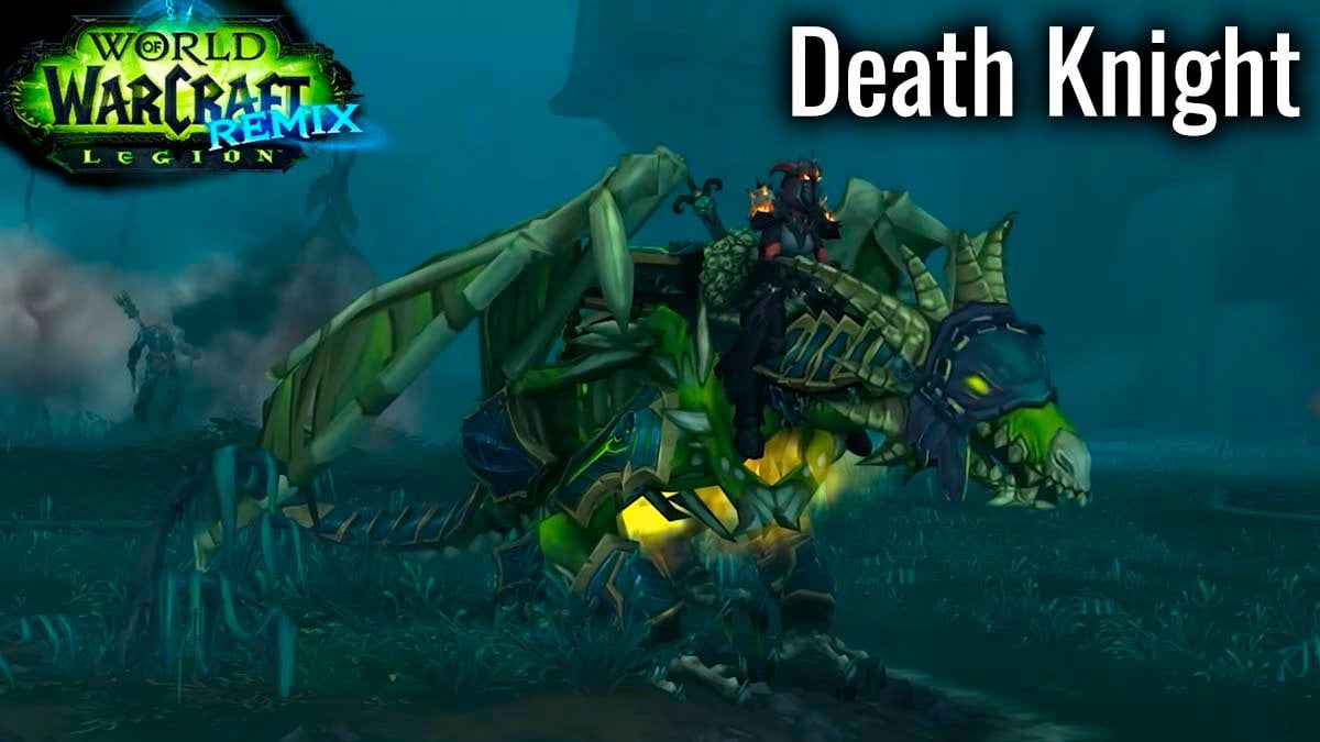 Legion Remix Death Knight class mount.