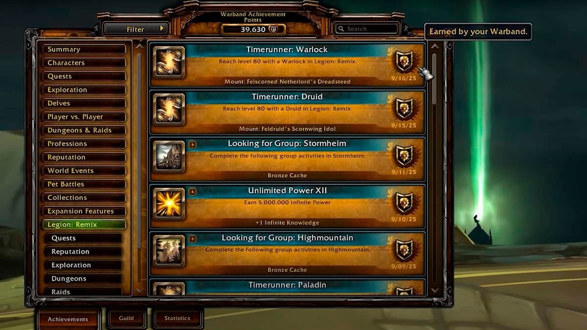 How to get Legion Remix class mounts.