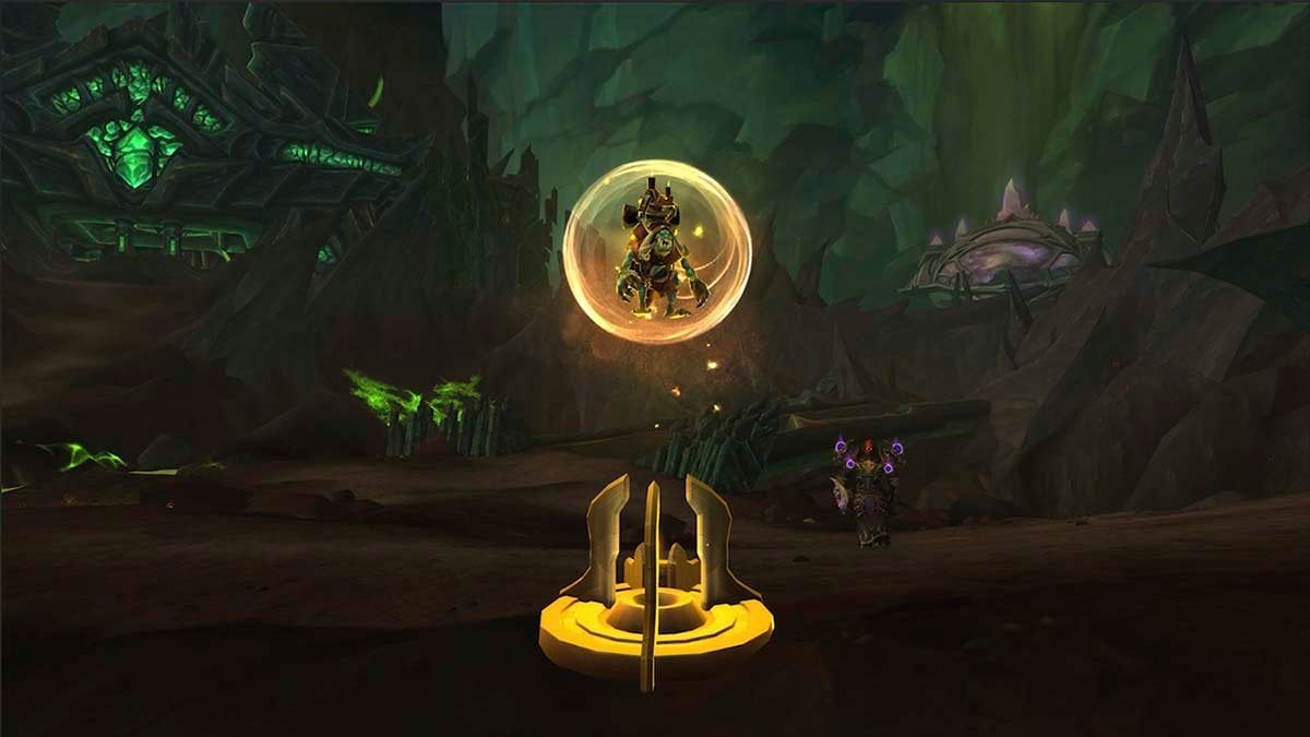WoW Legion Remix gameplay appearance.