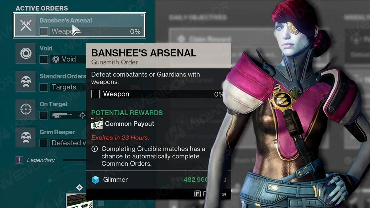 Orders system overview in Destiny 2 Renegades.