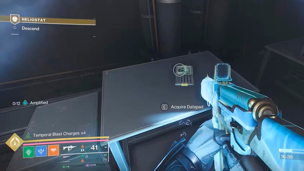 Relentless Strike Catalyst Wolfsbane datapad location.