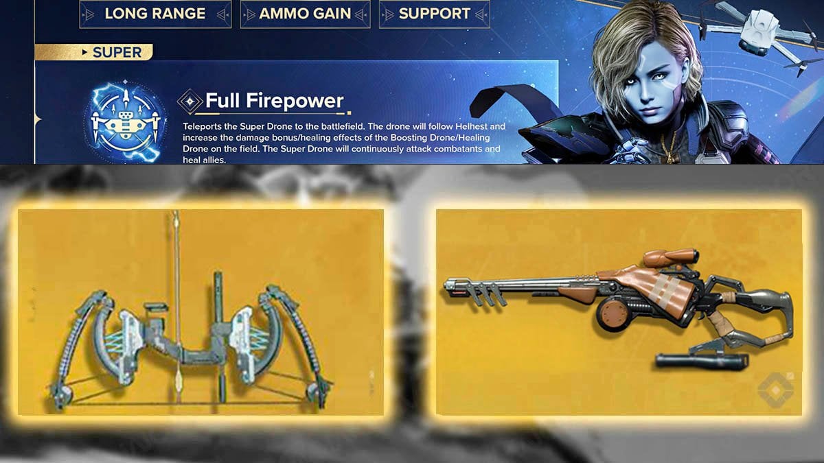 Helhest best weapons Destiny Rising