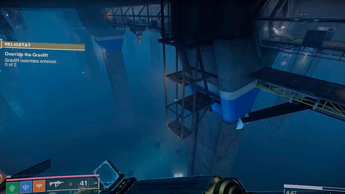 Override the Gravlift in Heliostat Exotic mission.