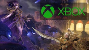WoW Midnight key art with XBOX logo.