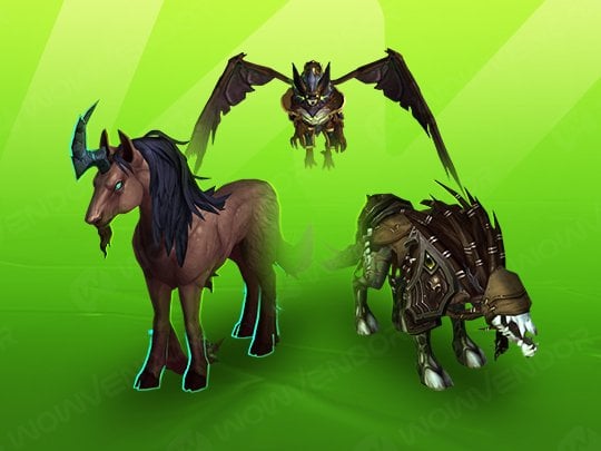 Legion Remix mounts