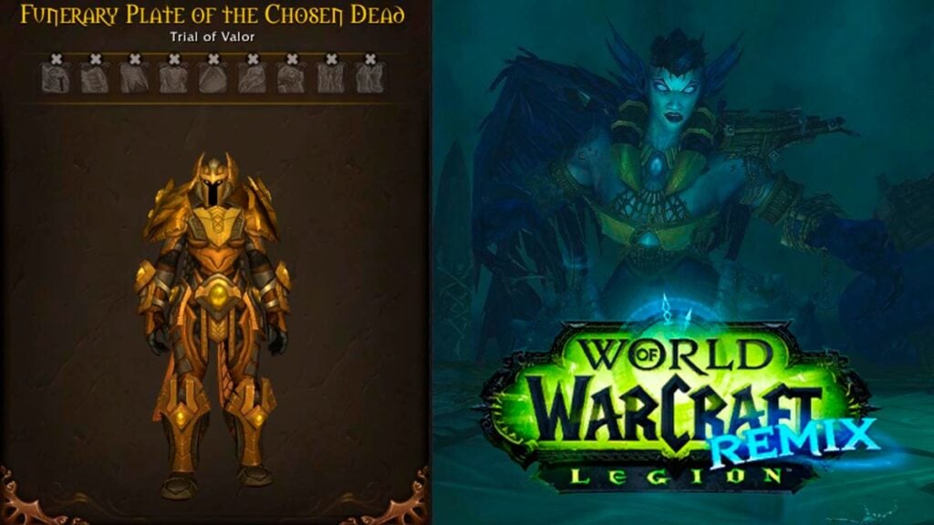Legion Remix Chosen Dead transmog set.