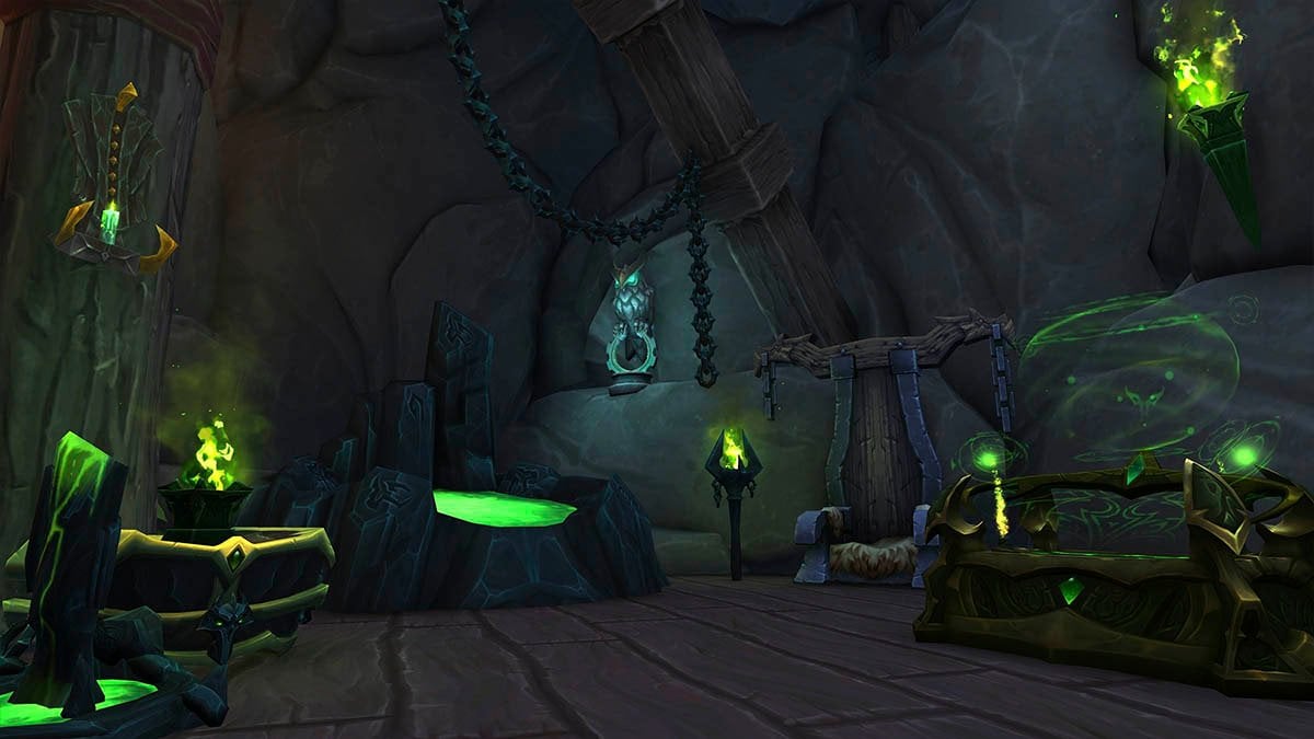 Housing decor in Legion Remix WoW.