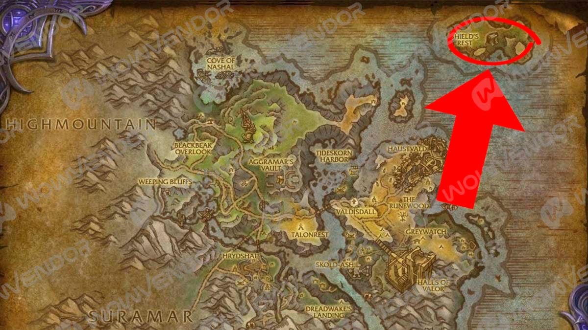 Infinite Power Farm spot Legion Remix guide.