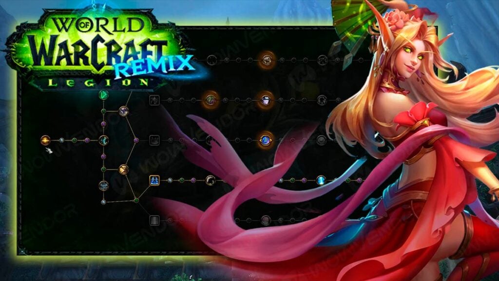 Legion Remix Rogue Artifact talents.