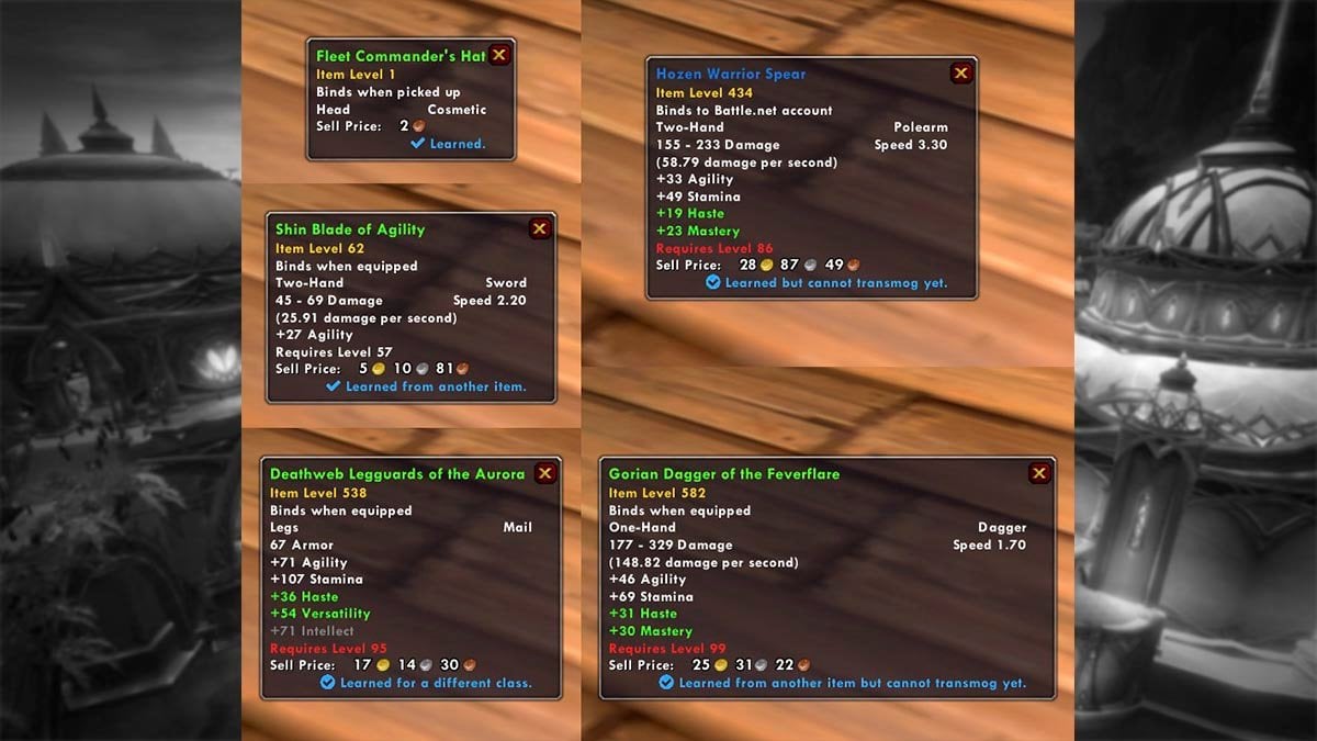 Legion Remix addon Can i mog it?