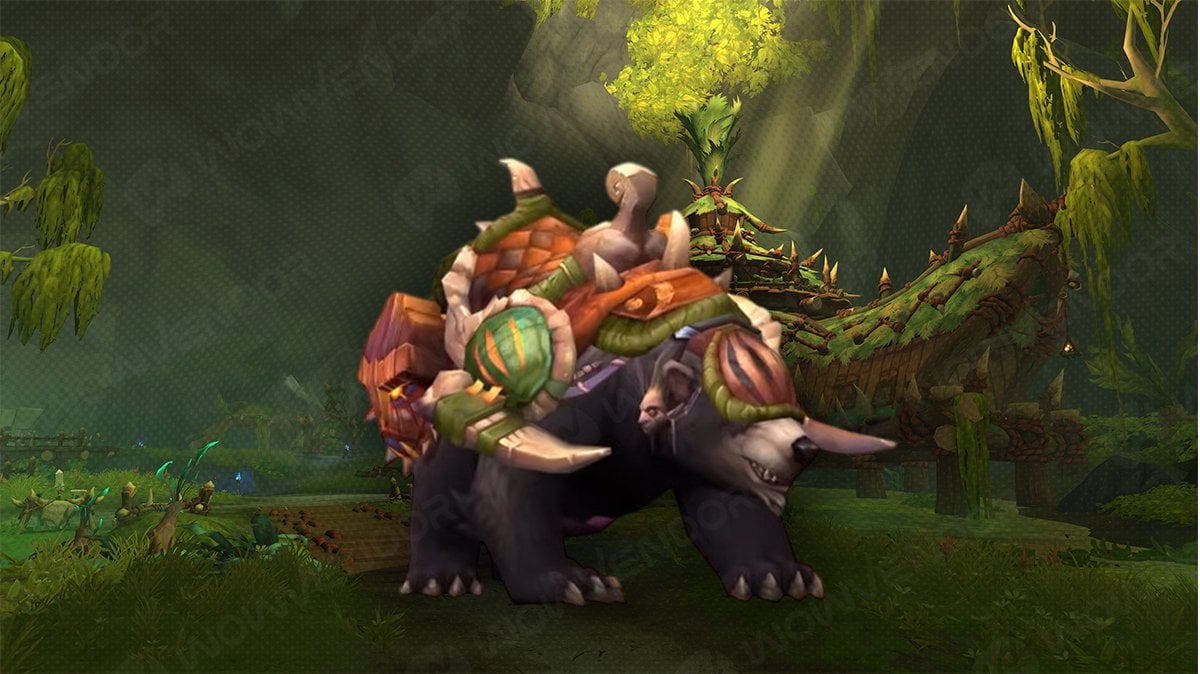 New Midnight mounts showcase: Amani Battle Bear recolor.