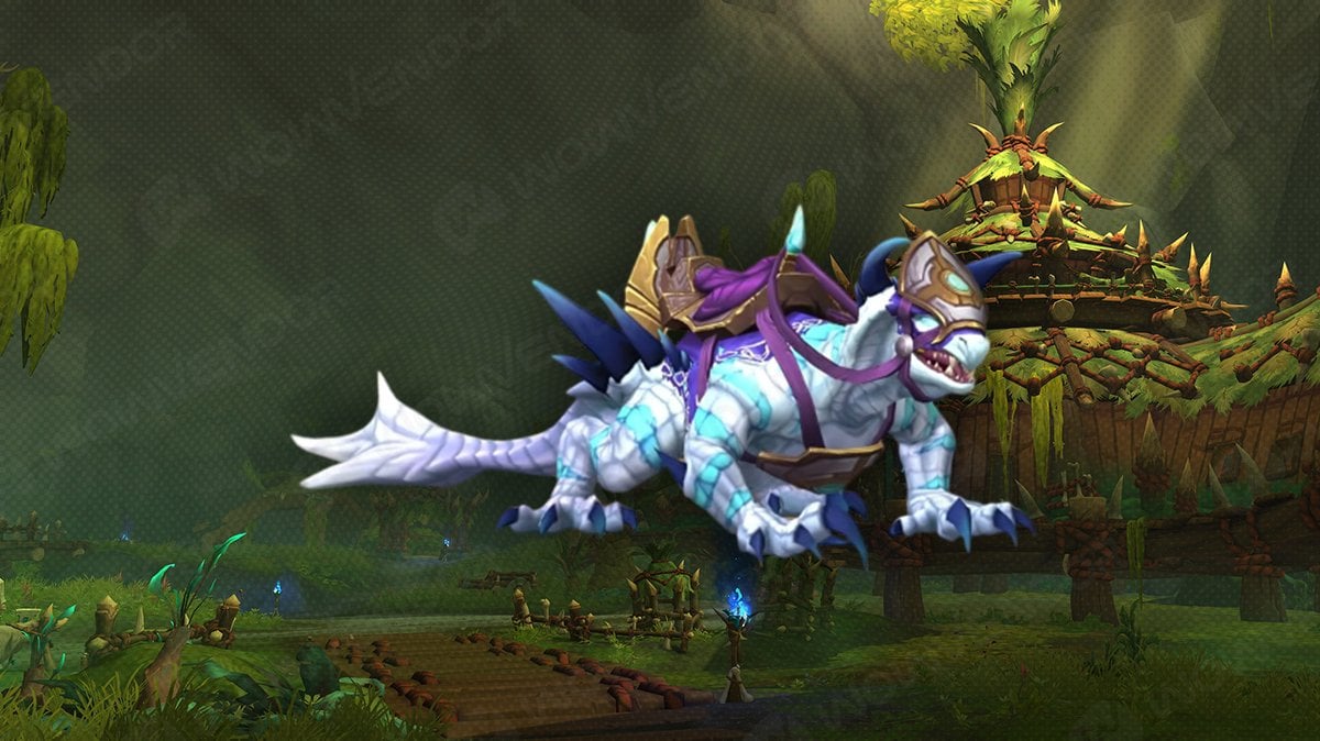 New Midnight mounts showcase: Cerulean Phase-Hunter model.