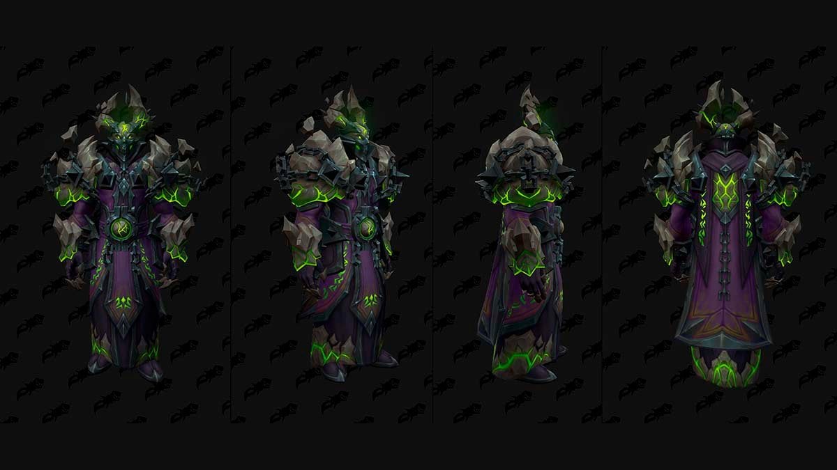 Warlock tier set Midnight Season 1.