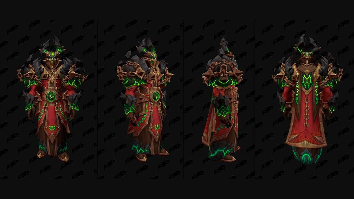 Warlock tier set Midnight Season 1.
