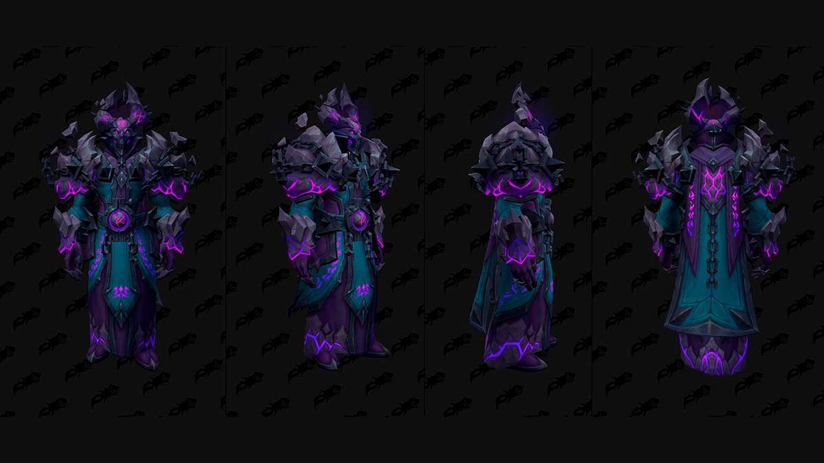 Warlock tier set Midnight Season 1.