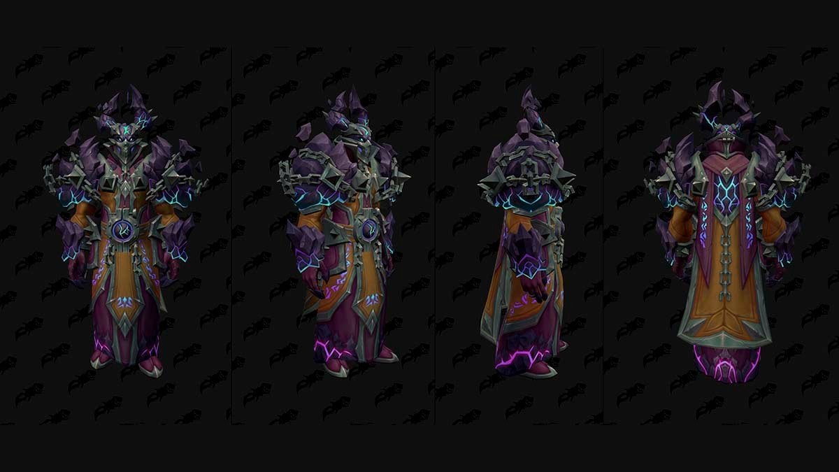 Warlock tier set Midnight Season 1.