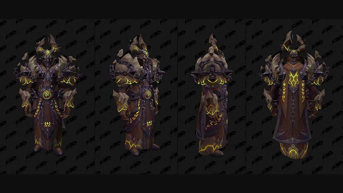 Warlock tier set Midnight Season 1.