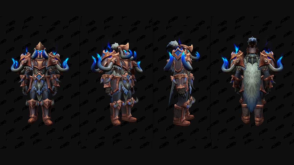 Warrior tier set Midnight Season 1.