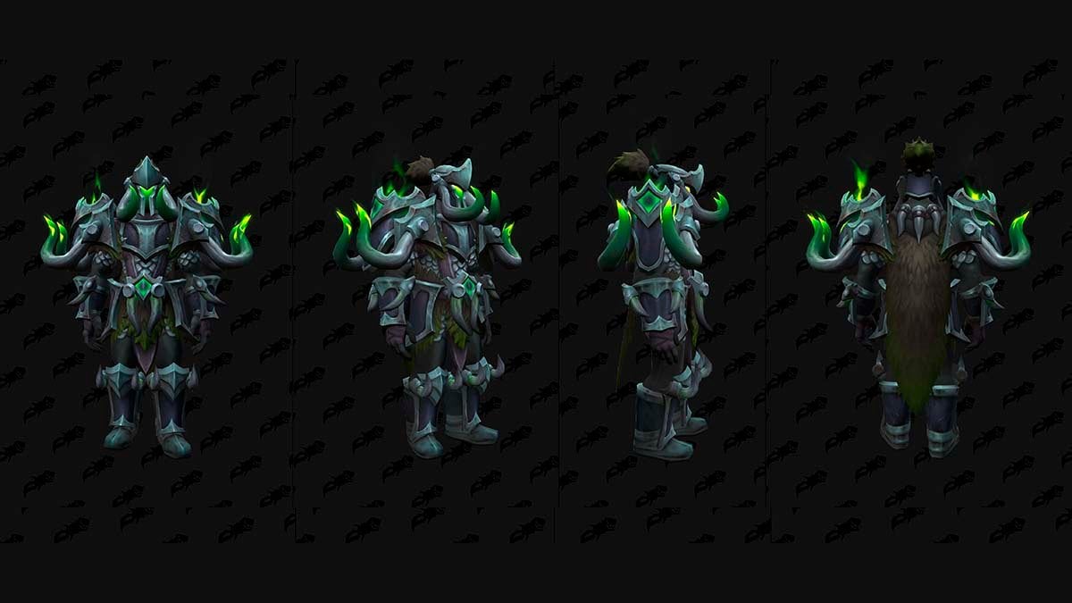 Warrior tier set Midnight Season 1.