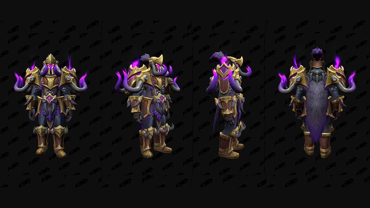 Warrior tier set Midnight Season 1.