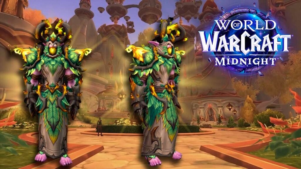 WoW Midnight tier sets revealed.