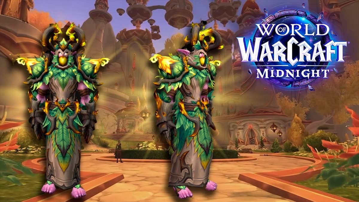 WoW Midnight tier sets revealed.