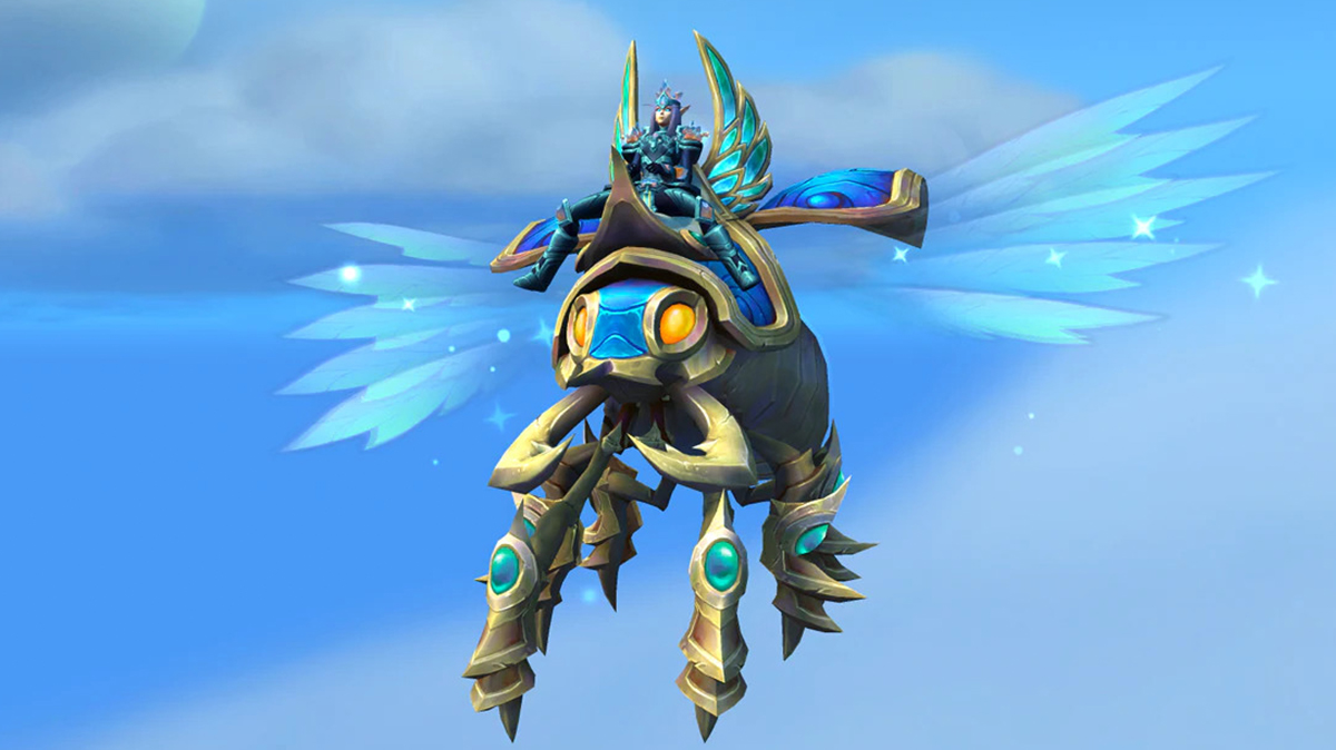 December Trading Post 2025 Jeweled Sapphire Scarab mount