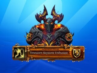 Timeworn Keystone Enthusiast achievement