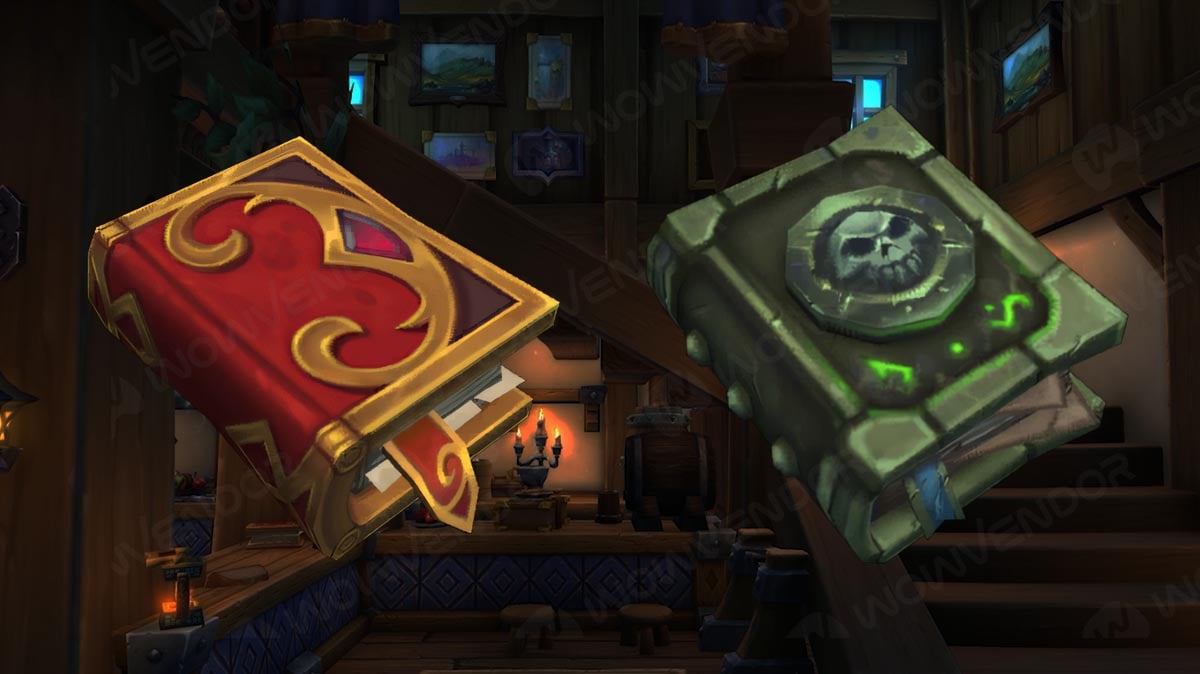 Lorewalking Housing rewards: Books.