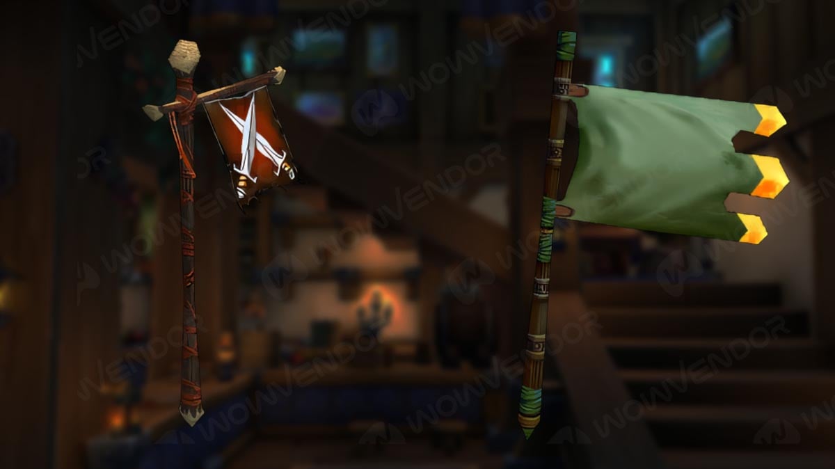 PvP Housing decor items.