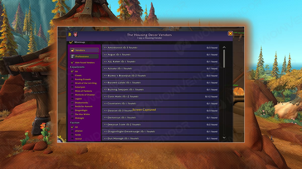 Best Housing addons and resources: Decor Vendor showcase.