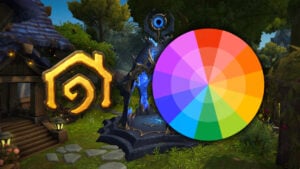 The War Within Housing color wheel dyes guide